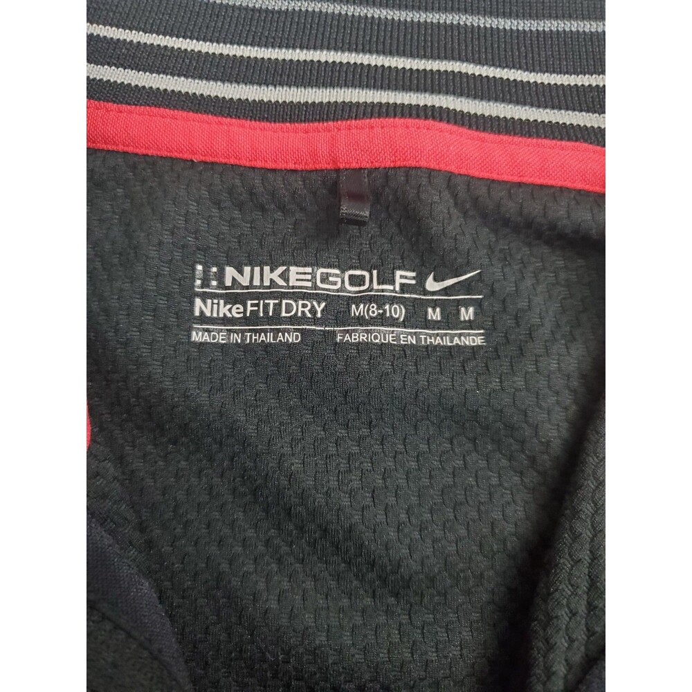 Nike Golf 1/4 Zip Pullover Activewear Jacket Long Sleeve M 8-10 - Picture 3 of 7